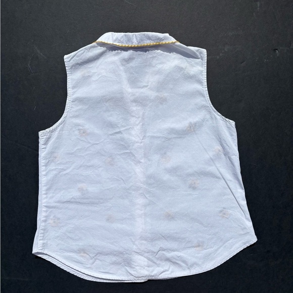 Vintage 1990s flower embroidered tank - Picture 8 of 9